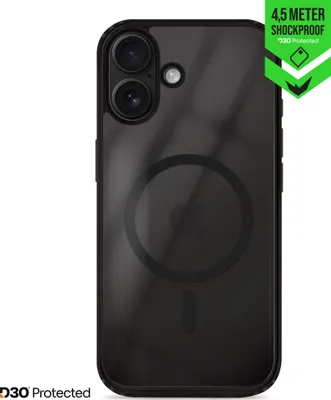 Image de Coque MagSafe Striker X-Core Xtreme Impact pour iPhone 17, coque rigide résistante aux chocs - Noir