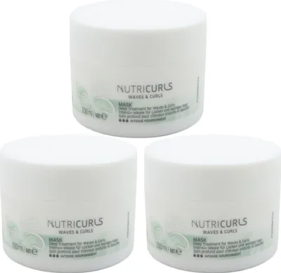Produktbild von Wella Nutricurls Intensiv Maske für welliges Haar und Locken 3 x 150 ml Set