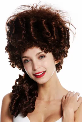 Produktbild von WIG ME UP Perücke Barock Turmfrisur Rotbraun 91029-ZA33