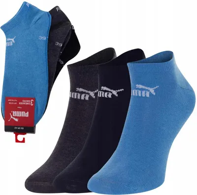 Produktbild von Y7582 PUMA 3er-Pack Socken, Puma Socken Größe 43-46