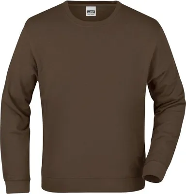 Produktbild von Klassisches Sweatshirt aus French-Terry brown, Gr. XL