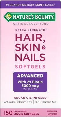 Produktbild von Nature's Bounty Haar, Haut & Nägel Ergänzung, 150 Softgels