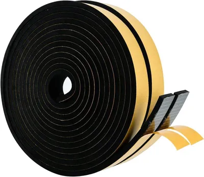 Immagine prodotto di Nastro sigillante di 20 metri, 9 mm x 2 mm, autoadesivo, per guarnizioni di porte e finestre in gomma
