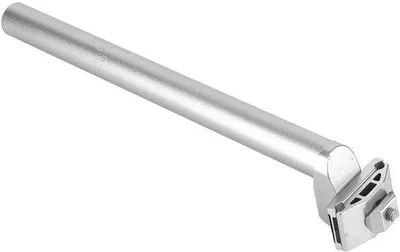 Produktbild von Bike Seatpost - Bicycle Seatpost - Comfortable Cycling - Shockproof Design - 25.4 x 300 mm - Silver