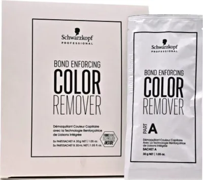 Image de Schwarzkopf Bond Enforcing Color Remover 10 sachets - décolorant monodose
