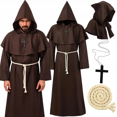 Obrázek produktu pro Hopki Kostým Mnicha Kněze Halloween M/L