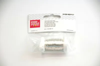 Produktbild von KNORR PRANDELL 216468713 Silberdraht 40 m Ø 04 mm mit Kupferkern