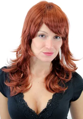 Produktbild von WIG ME UP Perücke y Gestuft Rot Lang GFW1000