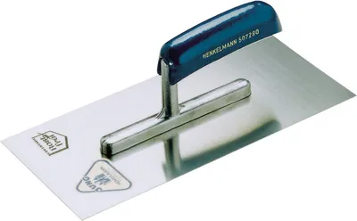 Produktbild von Jung - Glättekelle - gebogener Griff - Edelstahl - 340 g - Profi