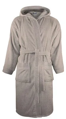 Image de The One Towelling - Peignoir pour hommes/femmes unie, avec capuche LT4896 (L-XL) (bleu-vert)