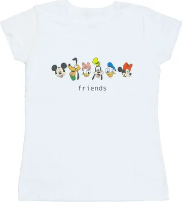 Produktbild von Disney - "Mickey Mouse And Friends" T-Shirt für Damen BI33043 (S) (Weiß)