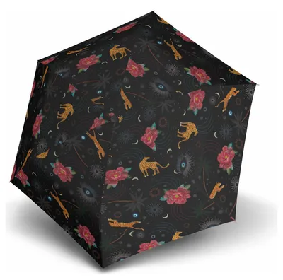 Imagen del producto de Knirps paraguas de bolsillo paraguas US.050 Ultra Light Slim Manual Guardina Black negro
