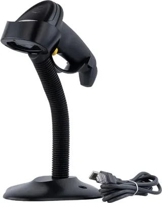 Immagine prodotto di Lettore di codici a barre con supporto, scanner automatico, matrice CCD HDWR HD32A