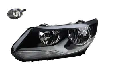 Produktbild von Johns, Scheinwerfer passend für VW Tiguan 5N 06/2011 - H7 H15 Links + Nebelscheinwerfer 5N1941005 5N1941005B 5N1941005C 5N1941029 5K0941699F 5K0941699