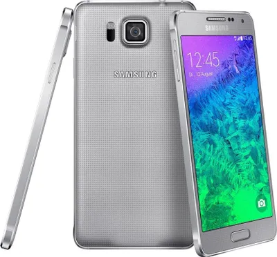 Produktbild von Samsung Galaxy Alpha Silver SM-G850F 32GB LTE Android Smartphone Ohne Simlock