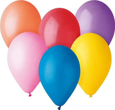 Produktbild von Ballons Mix Farben 10" 10 Stück Anna