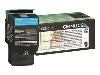 Produktbild von Rückgabe-Toner / Cyan / 4000 Seiten / für C544, X544