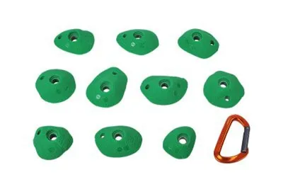 Produktbild von Pulse Feet XS, 10 Klettergriffe, PE, Feet, XS - Entre Prises,rot