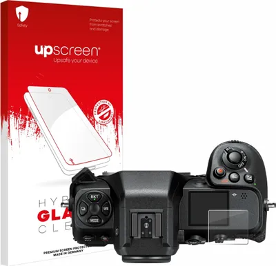 Produktbild von upscreen Schutzglas für Nikon Z 8 (Schulterdisplay) Schutzfolie Panzer Folie Glas Display Schutz klar