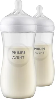 Produktbild von Philips AVENT Natural Response SCY906/02 Babyflasche 330ml, schnelle Durchflussrate