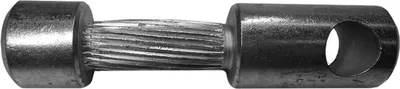 Produktbild von Dönges Lochwelle für Quicklift-Windenstütze geriffelt, 104 mm (Rändelwelle)