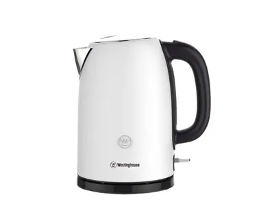 Produktbild von Westinghouse WKWKB115WH, 1,7 l, 2200 W, Weiß, Schwarz, Edelstahl, Wasserstandsanzeige, Drahtlos