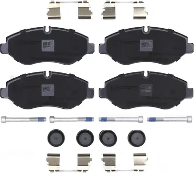 Productafbeelding van MASTER-SPORT remblokken set voor de vooras, geschikt voor IVECO Daily VI bestelwagen, artikelnummer 13046048302N-SET-MS