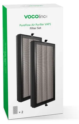 True HEPA-Ersatzfilter für Luftreiniger, 1 Paar
