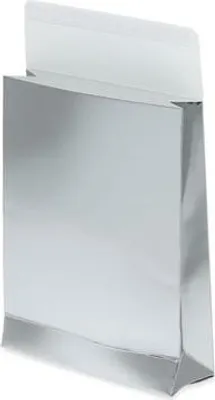 Obrázek produktu pro Kartonová obálka stříbrná 80 x 120 x 30 mm 220 g - sada 10 ks