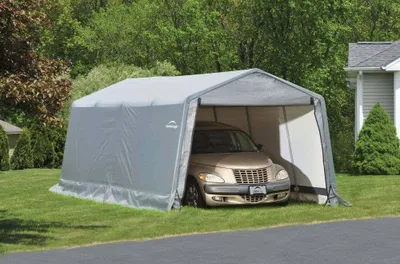 Obrázek produktu pro ShelterLogic fóliový stan garážový přístřešek šedý 610x300x240 cm