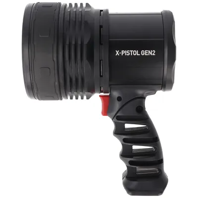 Image de Projecteur portatif à LED, le projecteur de recherche avec , 1500 lumens, avec focus, max. 530 mètres, étanche IPX6