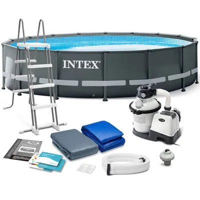 Produktbild von Intex 26340 Ultra Xtr Frame Aufstell Rund Pool 732x132cm