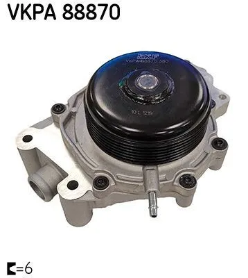 Produktbild von SKF Kühlmittelpumpe Wasserpumpe passend für MERCEDES-BENZ C-Klasse Limousine (W204) VKPA 88870