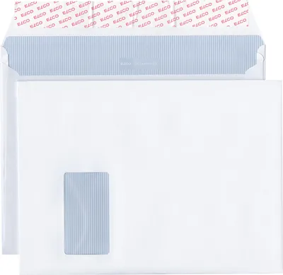 Produktbild von Elco Documento Optifix C4 plus, C4+ (239 x 324 mm), Weiß, 55 x 100 mm, 120 g/m², 239 mm, 324 mm
