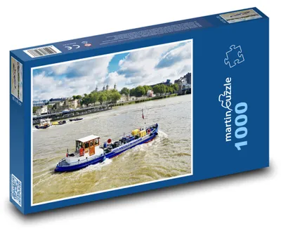 Obrázok produktu pre Puzzle 1000 Londýn - Temža s loďou - martinpuzzle