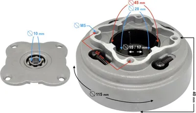 Immagine prodotto di Frizione Con Spingidisco Per Ciclomotori 4T / 139Fmb / 147Fmd / 152Fmh