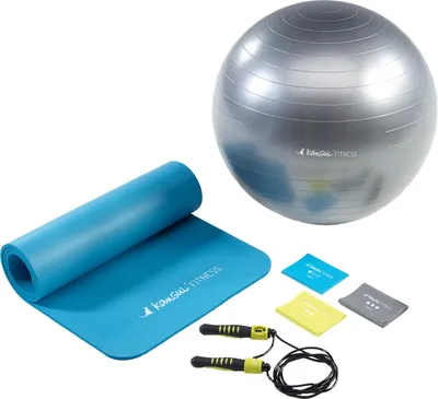 Produktbild von Basic Fitness-Kit für Fitnesstraining, leicht und platzsparend, für Anfänger und Fortgeschrittene