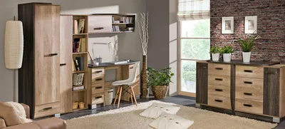 Produktbild von Kommode Eiche Vitrine Kommoden Vitrinen Kommodenschrank Designer Schrank NEU