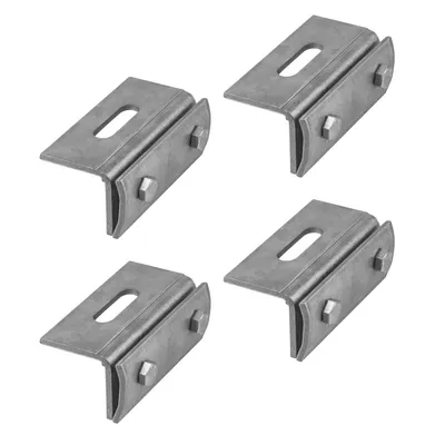 Produktbild von avoltik Dachfalzklemme, Edelstahl, für Stehfalzdächer und Solaranlagen, 4er Set, 40 x 100 mm