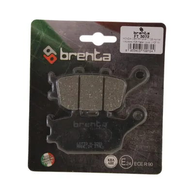 Zdjęcie produktu dla Klocki hamulcowe Brenta 3072 organic tył do Honda CB CBF 500 600 1000 / CBR 600 900 / NC XL 700 / VT VTR 1000 1300