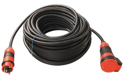 Produktbild von as-Schwabe SchukoUltra II Gummi-Verlängerungskabel 50m 230V 16A 3G2,5 IP54