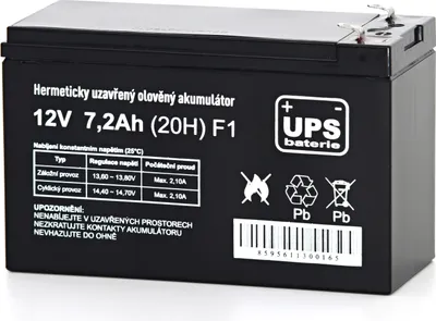 Zdjęcie produktu dla FIAMM UPS baterie 12V 7,2Ah F1