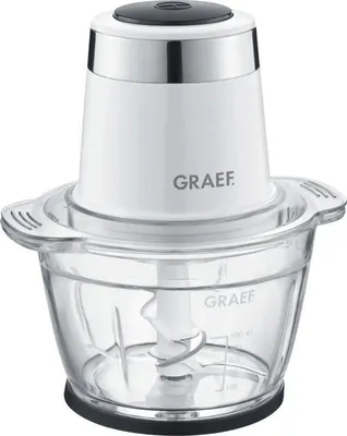 Produktbild von Graef CH501EU, 1 l, Weiß, Glas, Edelstahl, Tasten, 500 W