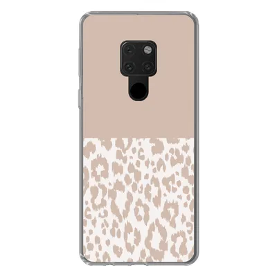 Produktbild von MuchoWow® Handyhülle Schutzhülle Hülle für Huawei P40 Lite Panther Druck - Rosa - Tiere Silikon Softcase Handy Hülle - Handy