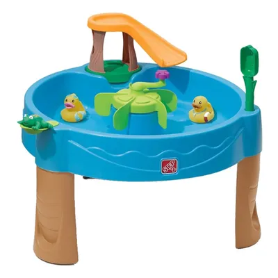Image de Step2 Duckpond Table d'eau pour Enfants | Jeu Enfant à Eau avec Kit d'Accessoires de 6 Pièces | Activité / Jouet pour le Jardin