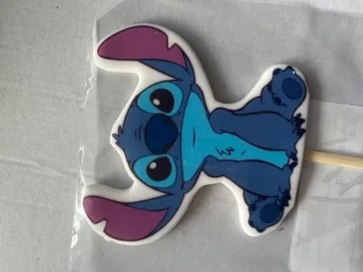 Produktbild von Lilo und Stitch Zuckerfigur Handgemacht Tortenaufleger Torte Tortenbild Zuckerbild 10 cm