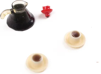 Produktbild von Puppen Geschirr und Mini Tassen | Zubehör Puppenstube