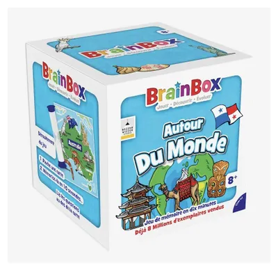 Imagen del producto de BrainBoxGames BrainBox - Viaje alrededor del mundo - Asmodee