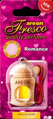 Produktbild von 2x Original Areon FRESCO Autoparfüm Duftdose Duftbaum Lufterfrischer Romance