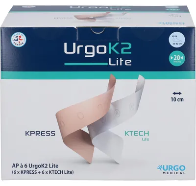 Produktbild von Urgok2 Lite Kompr.Syst.10cm Knöchelumf.25-32cm 6 St